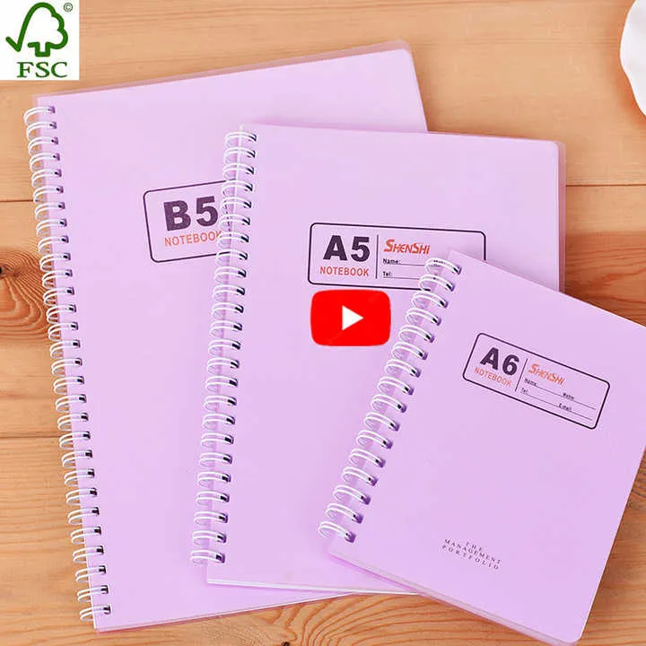 موردو المكاتب والمدرسة بسعر الجملة رخيص a4 دفتر حلزوني دفتر حلزونيOffice and school suppliers wholesale cheap a4 spiral