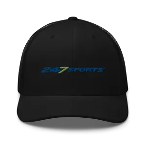 247 Sports Logo Retro Trucker Hat