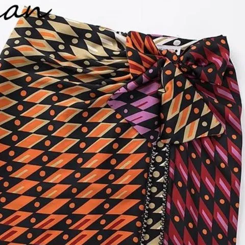 Avery Split skirt with Shirt