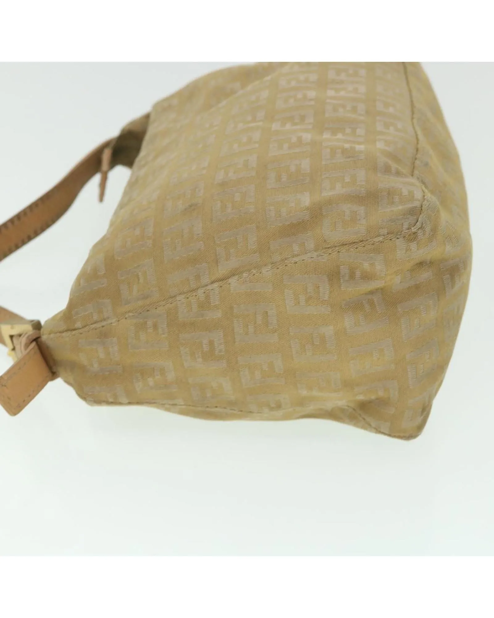 Beige Zucchino Canvas Pouch