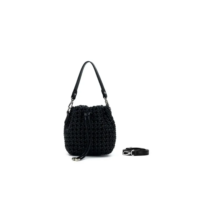 Black Caviar Designs | Mindy Bucket Bag - Black