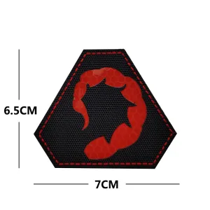 Brotherhood of Nod - Black and Red - Reflective Nylon