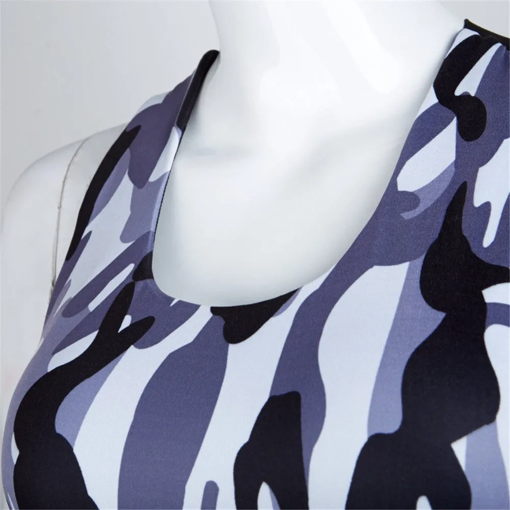 Camouflage Yoga Sports Jumpsuit