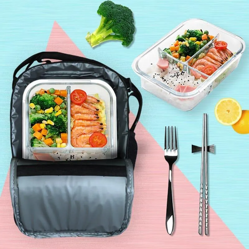 Cartoon Unicorn Printed Lunch Bag for Kids