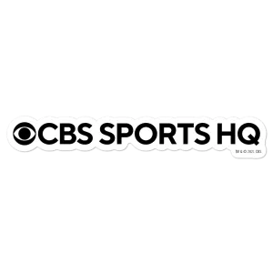 CBS Sports HQ Logo Die Cut Sticker