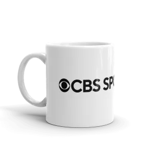 CBS Sports HQ Logo White Mug