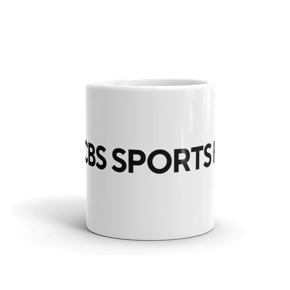 CBS Sports HQ Logo White Mug
