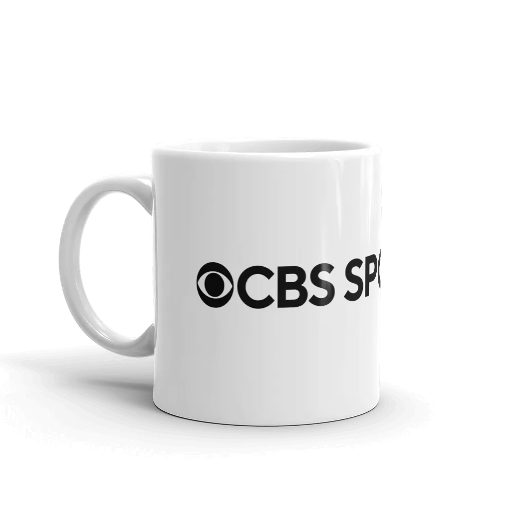 CBS Sports HQ Logo White Mug