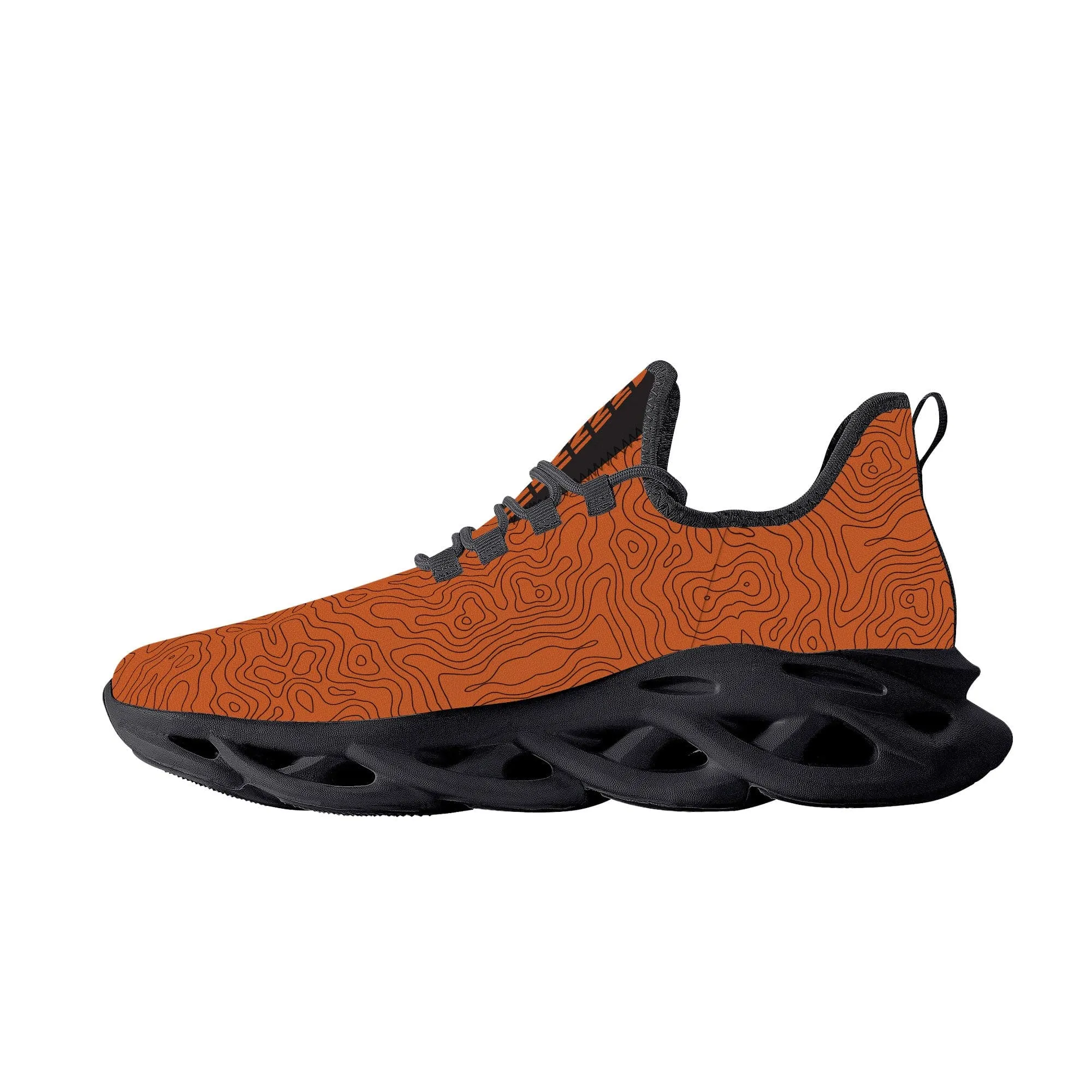 Copper Map Walking Shoes