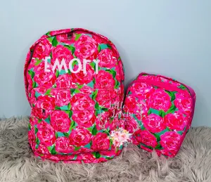 Floral Bookbag
