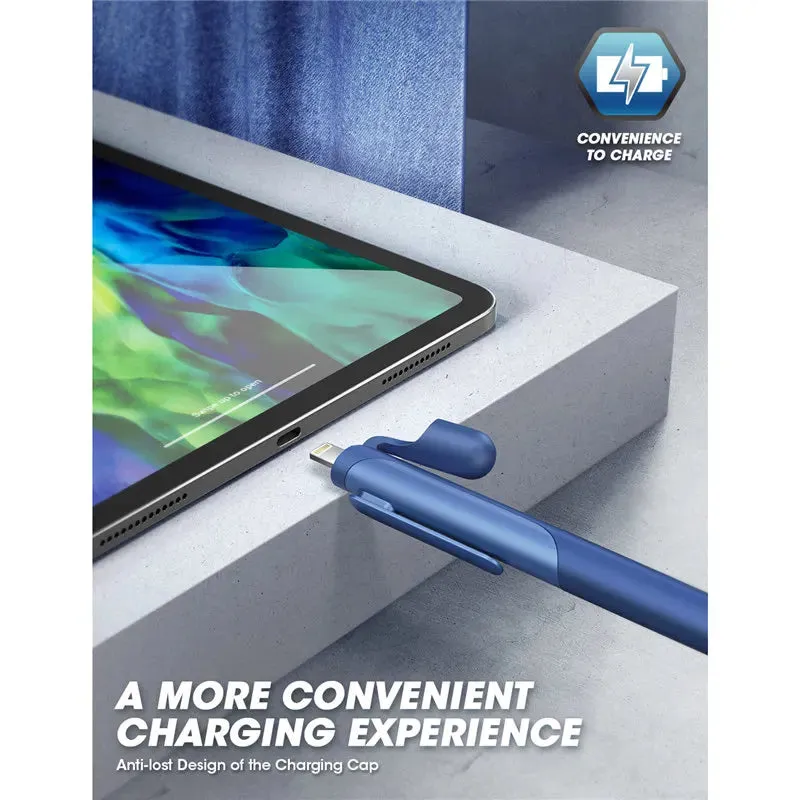 For Apple Pencil 1 1St Generation Anti-Slip Grip Silicone Protective Case With 3 Pieces Nib Cover