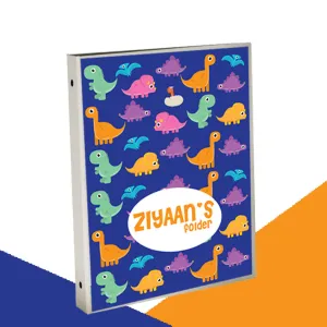 Personalised Binder <br/>Dino Theme