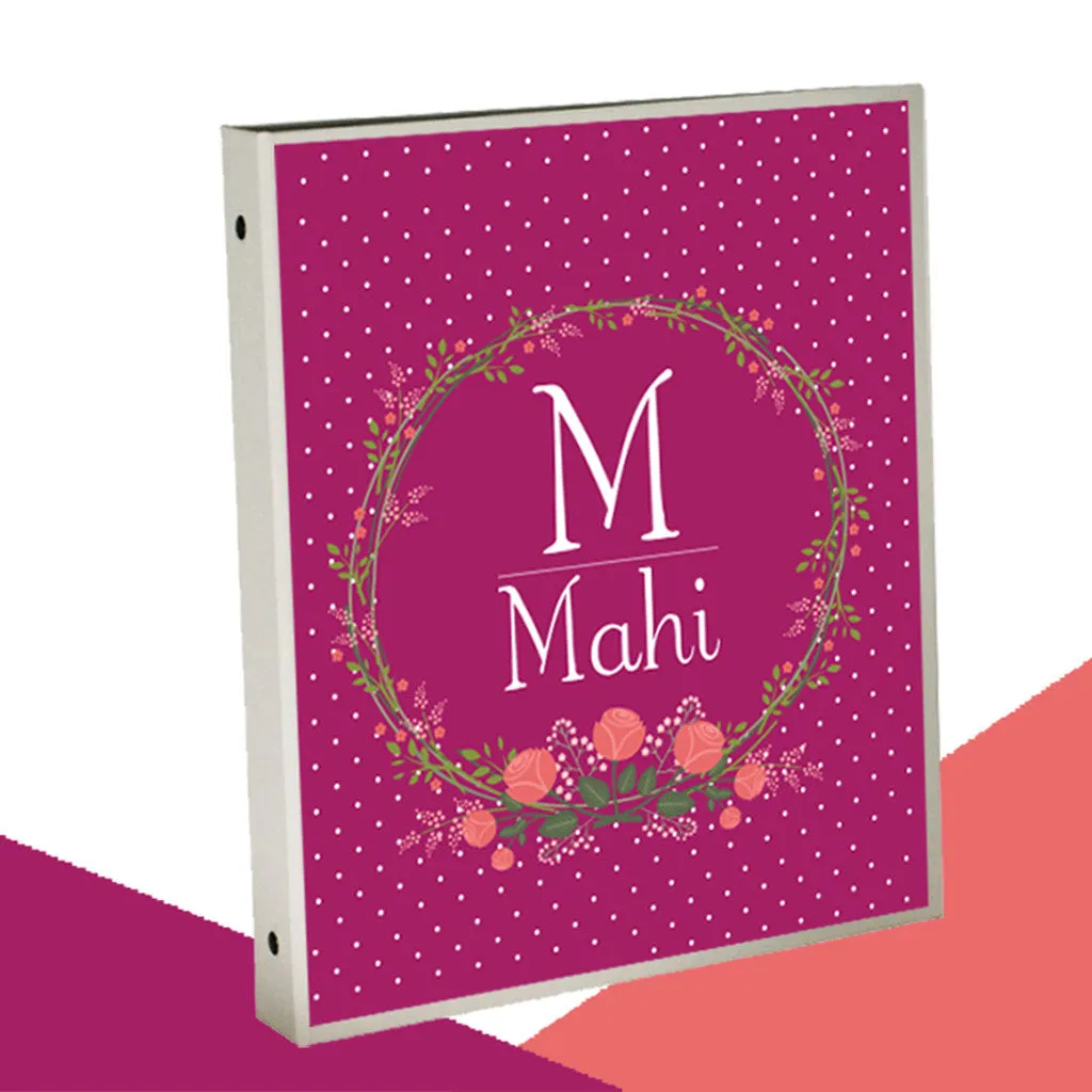 Personalised Binder <br/>Elegance Theme