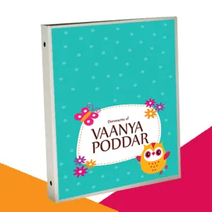 Personalised Binder<br/>Owl Theme