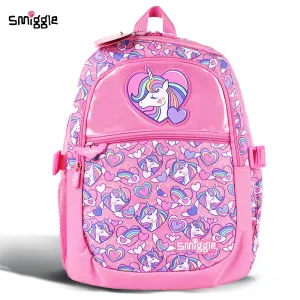 Smiggle Fly High Classic Attach Backpack Pink, 3Y 