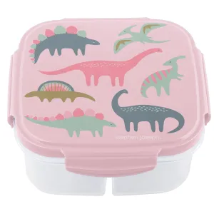 Snack Box With Ice Pack Pink Dino