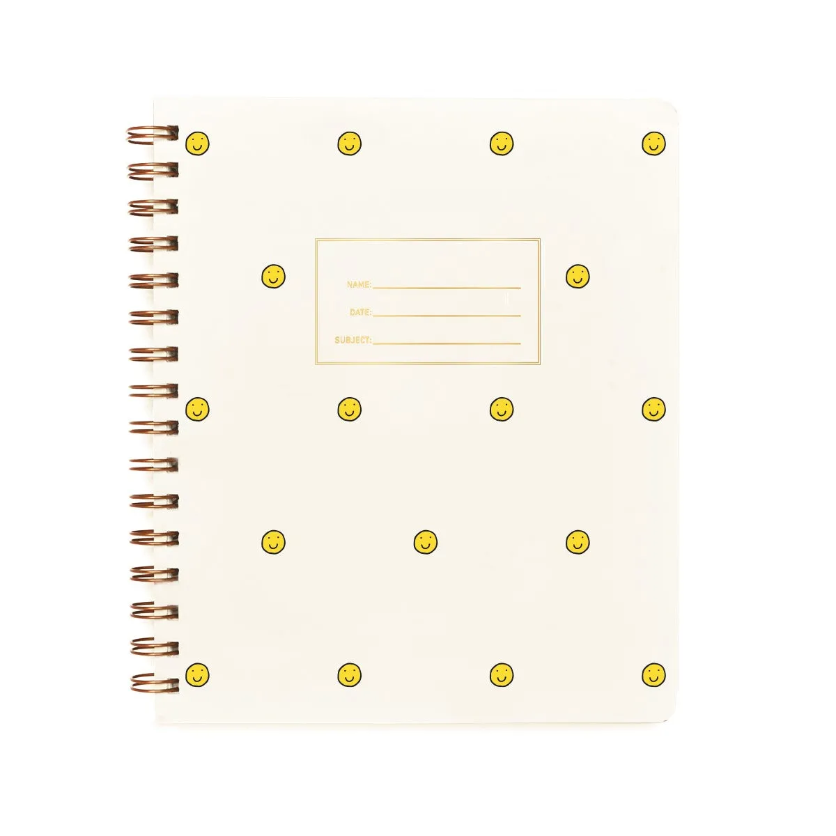Standard Notebook (Smiley Face)