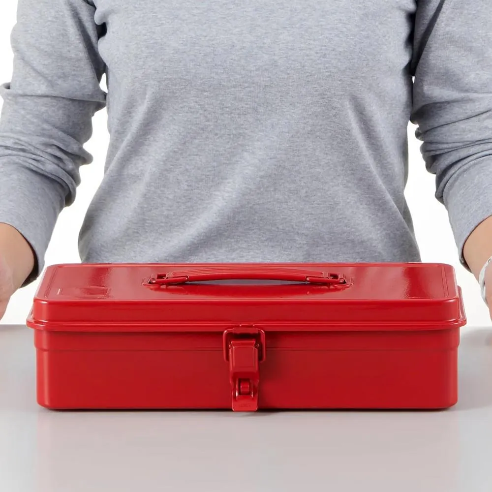 Toyo Steel Trunk Shape Toolbox T-320 Red