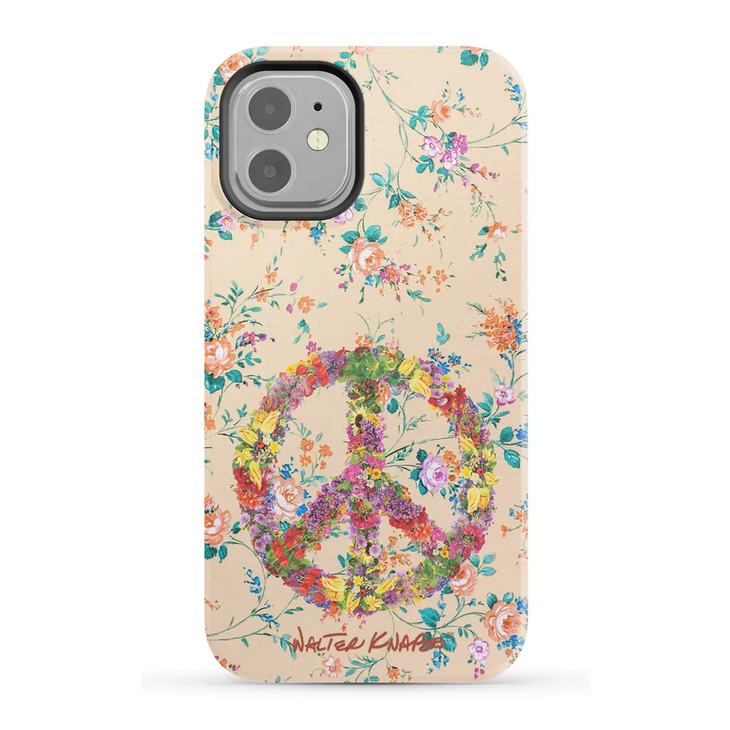 Walter Knabe iPhone Tough Case Floral Peace
