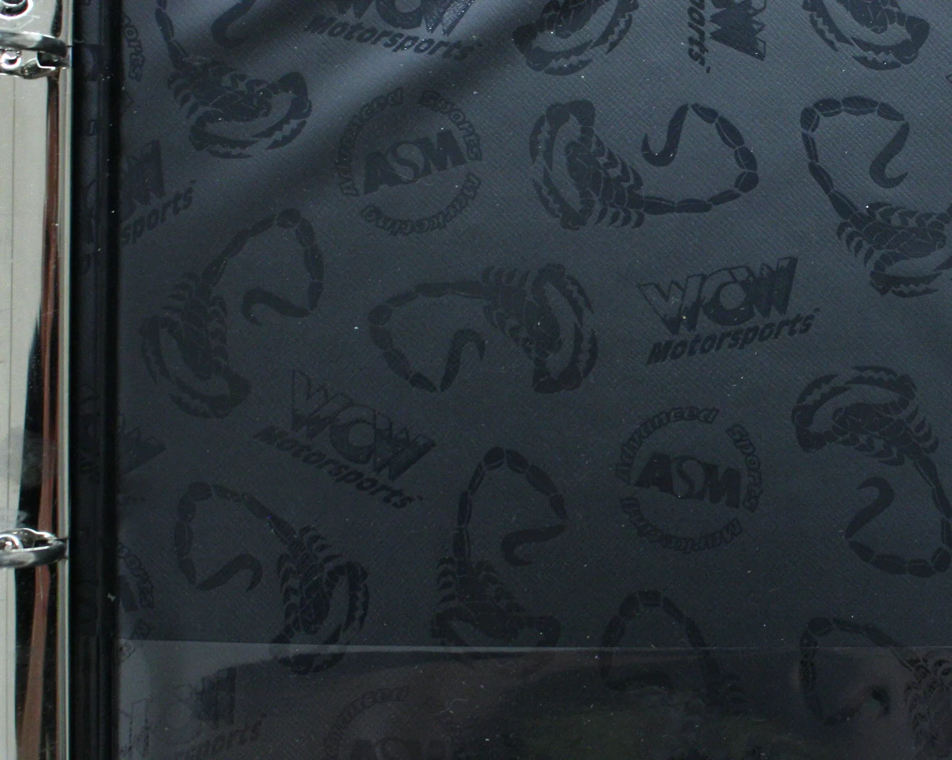 WCW MOTORSPORTS STING BINDER